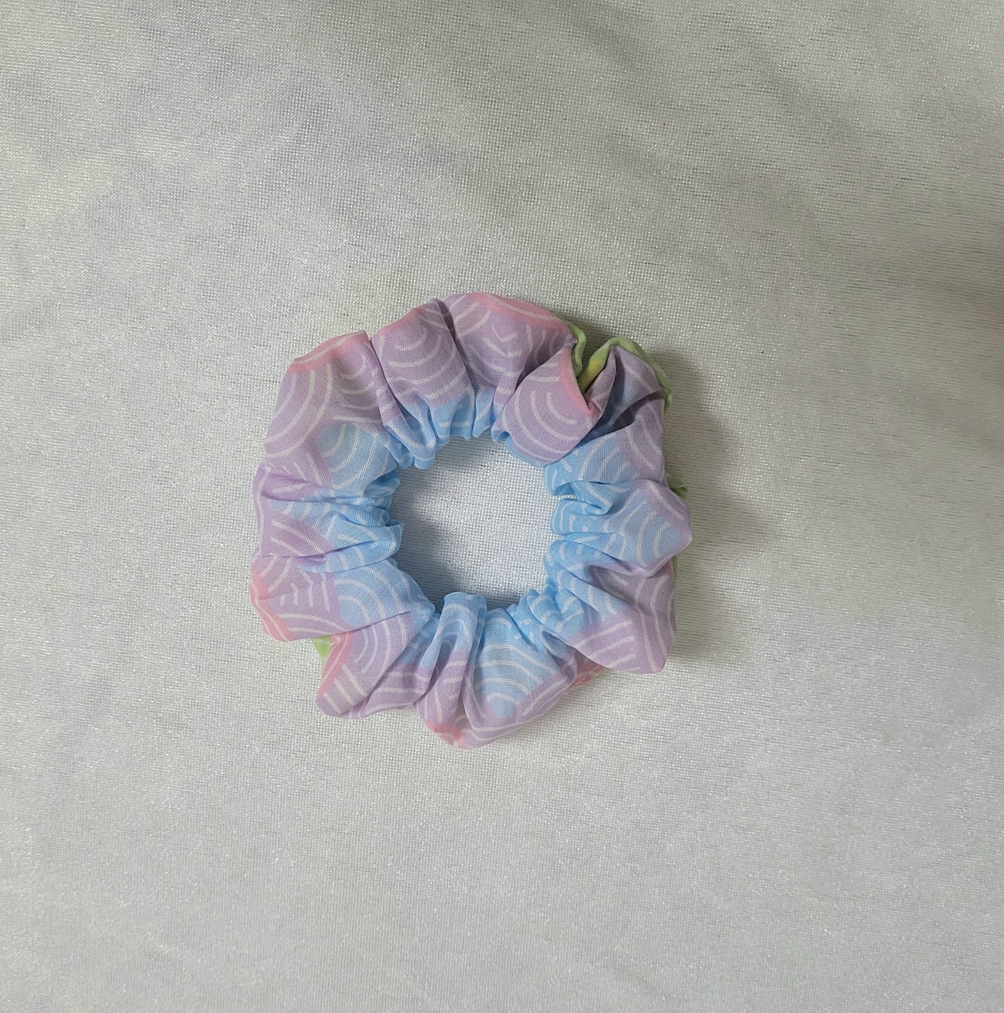 Pastel Wave Scrunchie