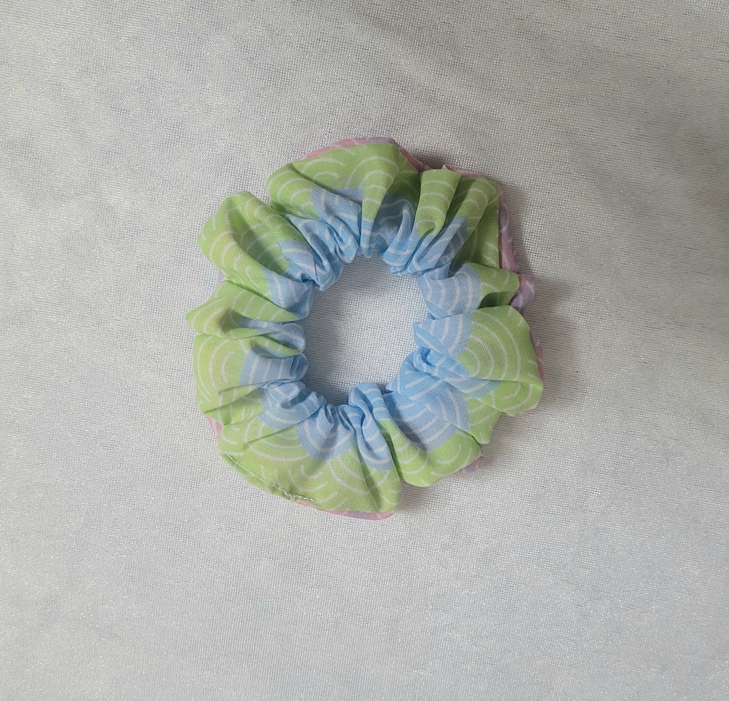 Pastel Wave Scrunchie