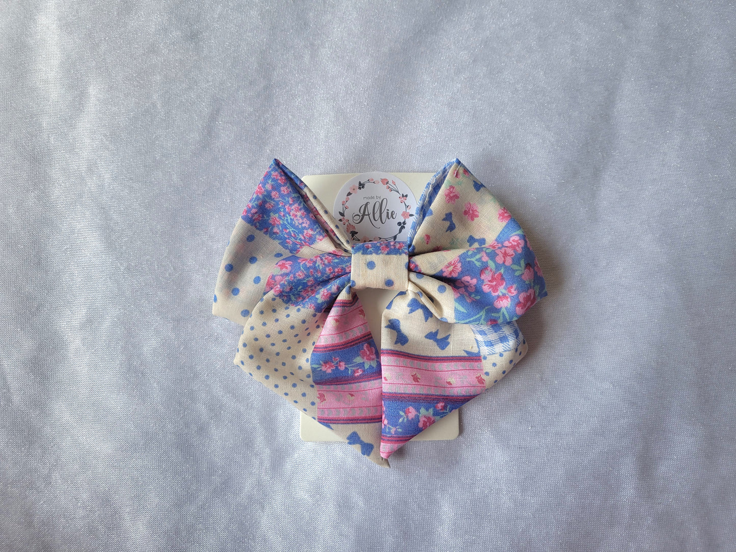 Patchwork Hair Bow