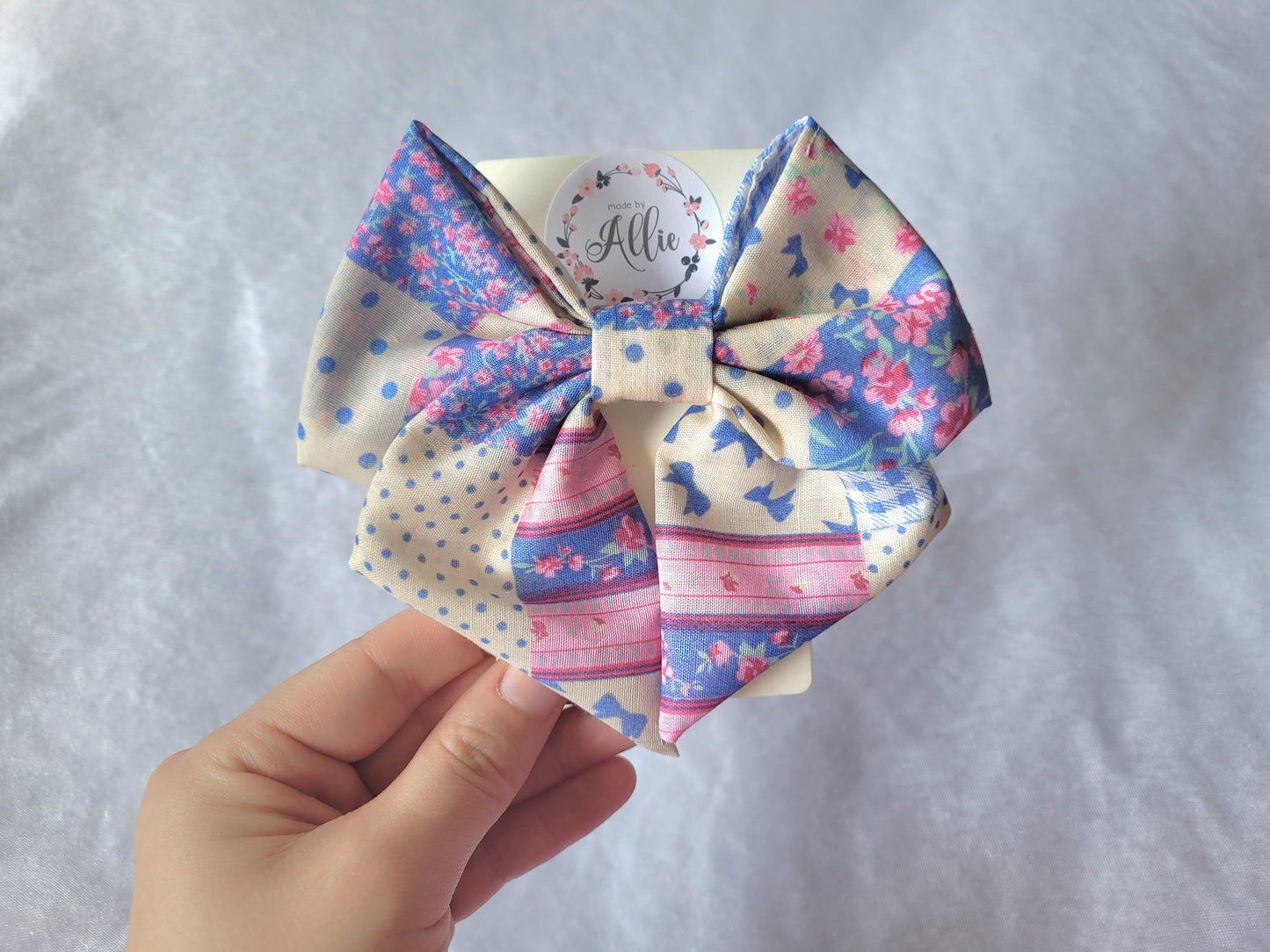 Patchwork Hair Bow