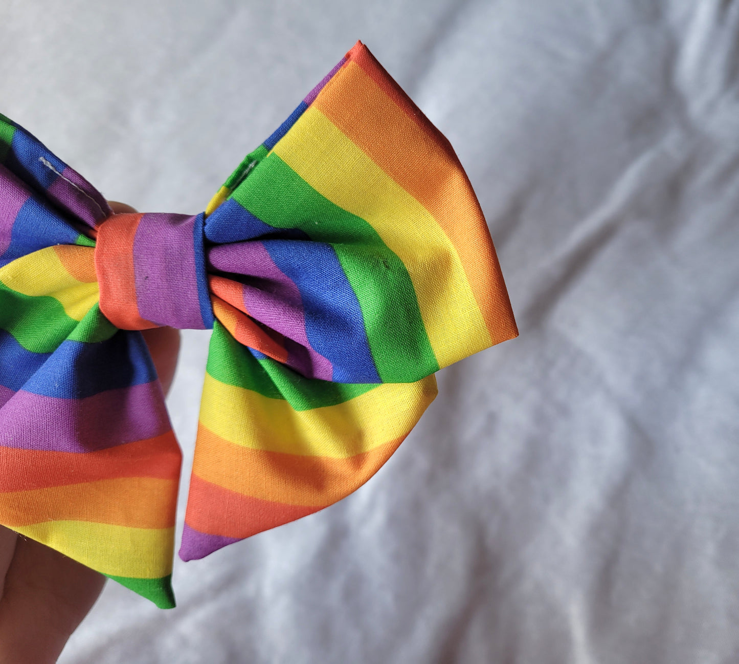 Rainbow Hair Bow