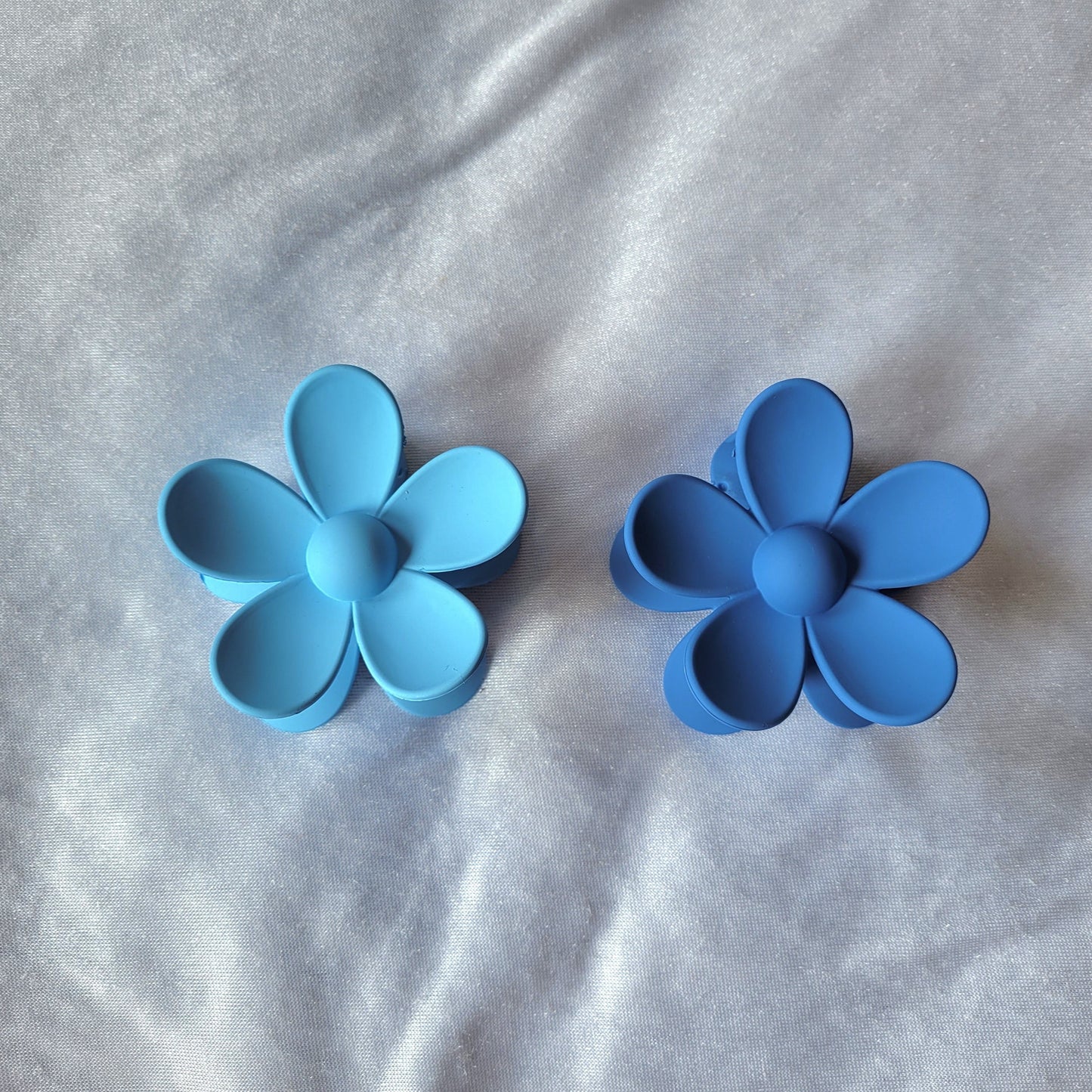 Blue Flower Hair Clip