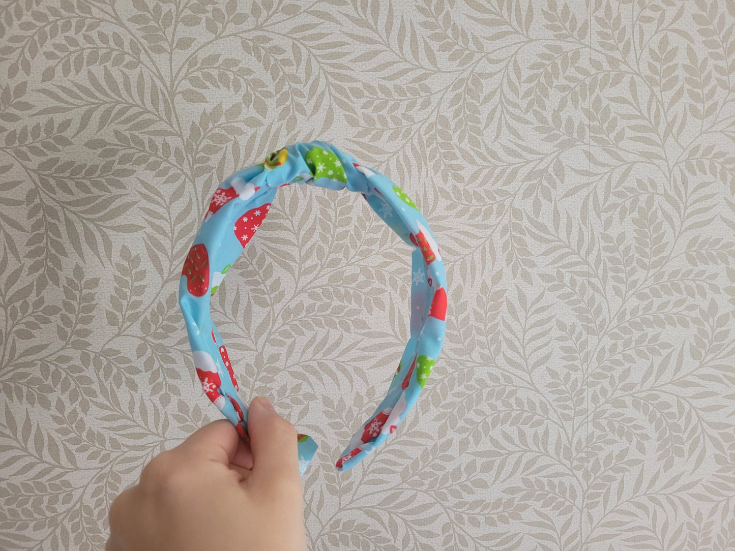 Christmas Stocking Knot Headband