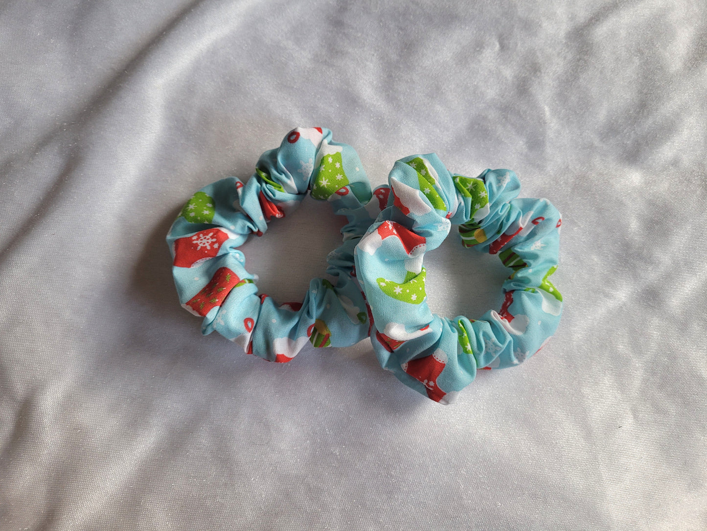 Christmas Stocking Scrunchie