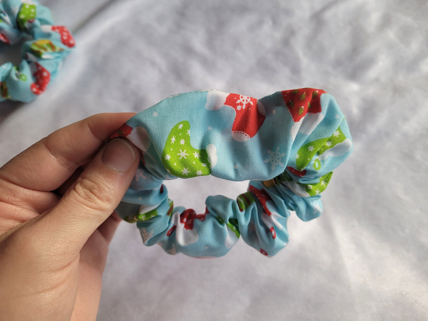 Christmas Stocking Scrunchie