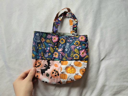 Halloween Scrappy Mini Tote Bag #1