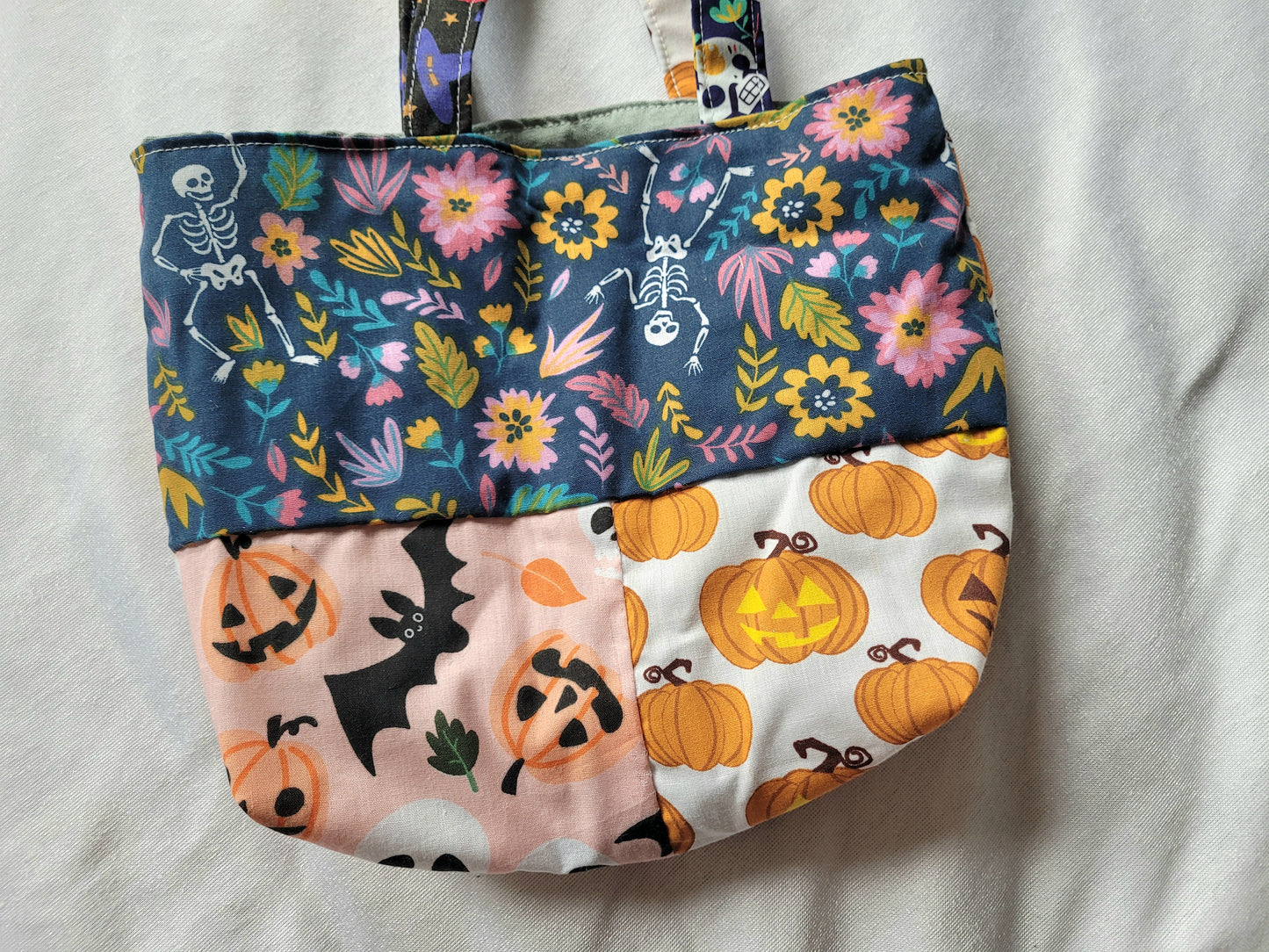 Halloween Scrappy Mini Tote Bag #1