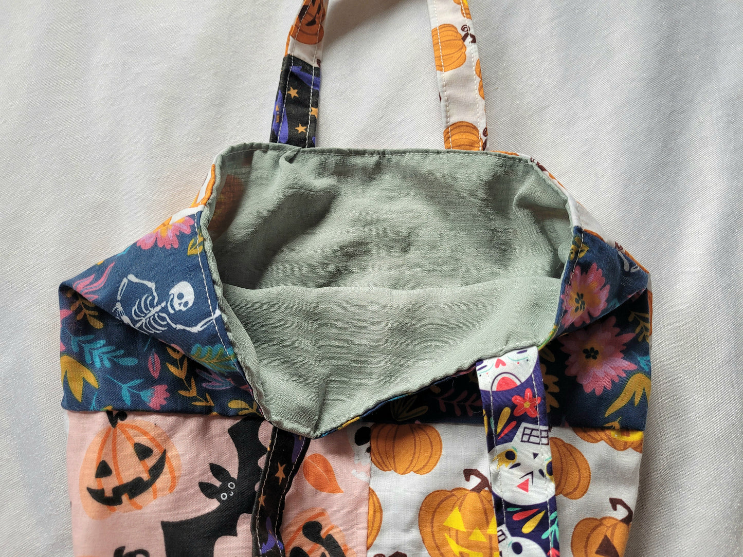 Halloween Scrappy Mini Tote Bag #1