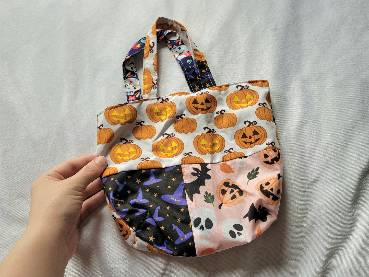 Halloween Scrappy Mini Tote Bag #1