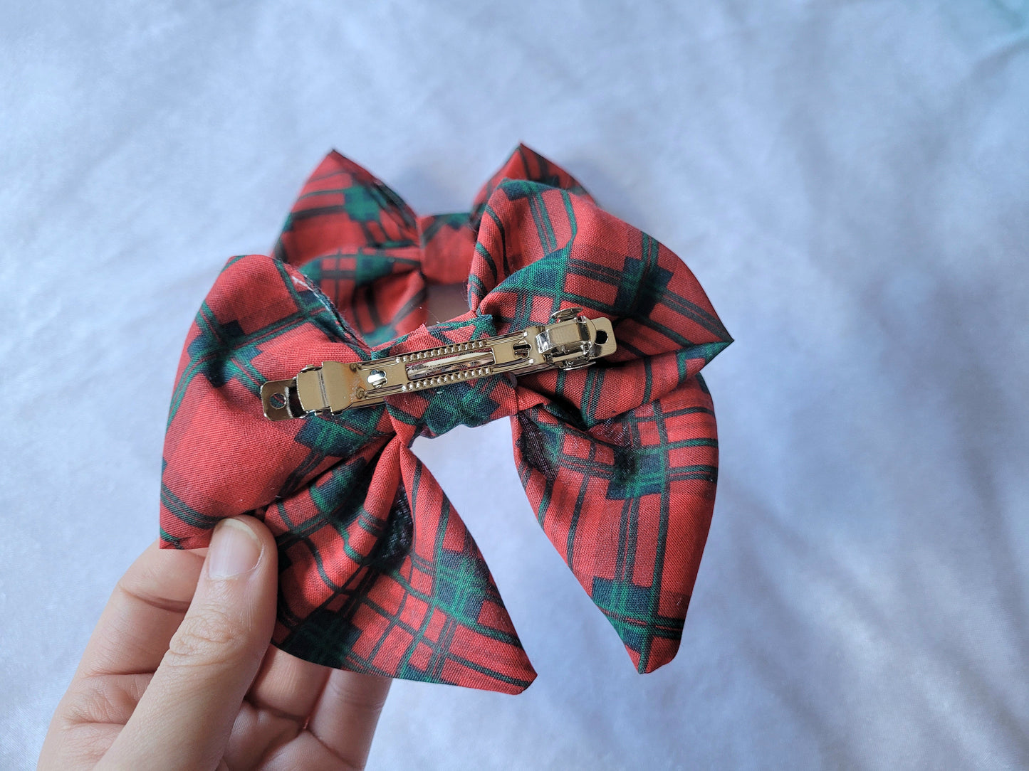 Classic Tartan Hair Bow