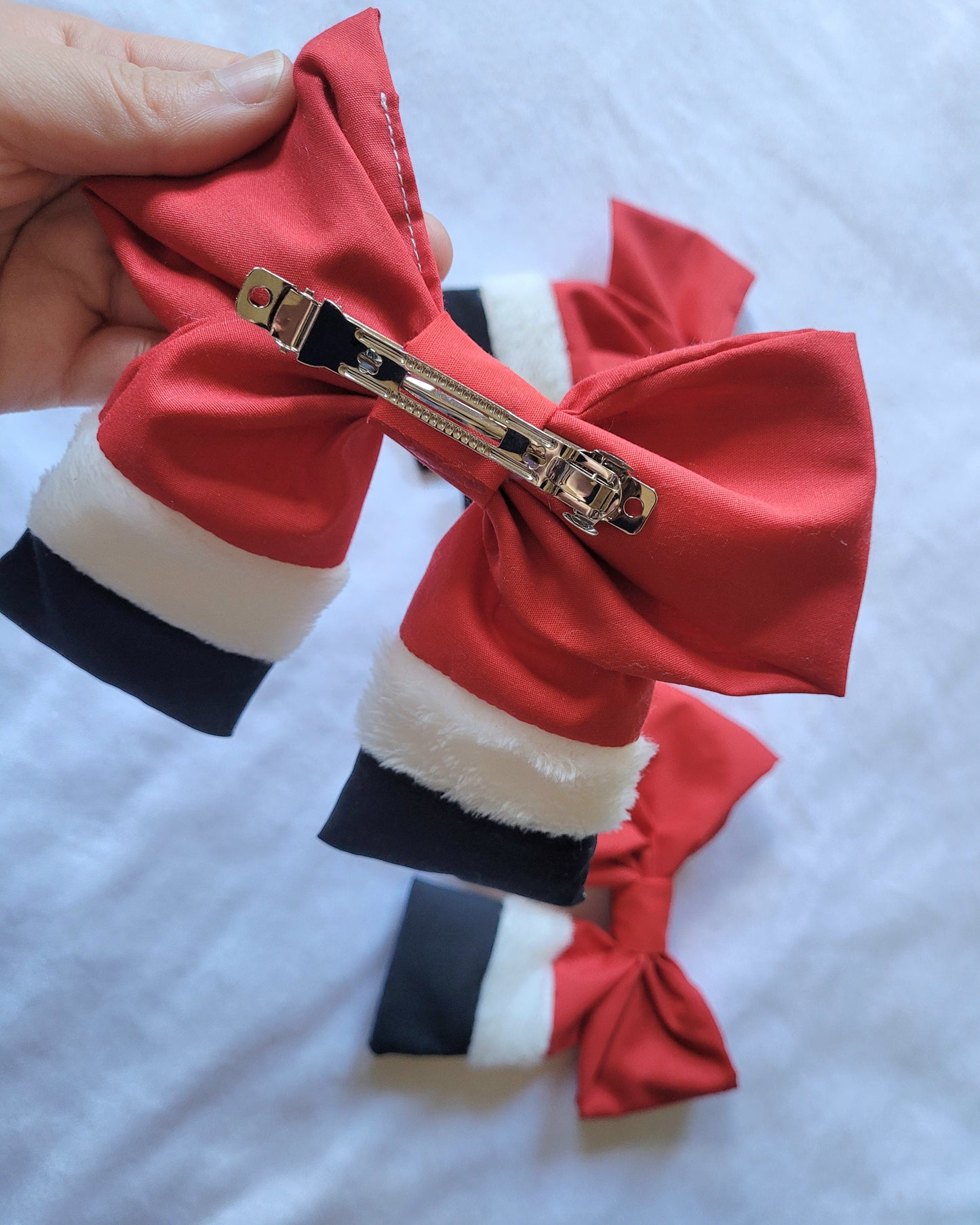 Santa Hair Bow