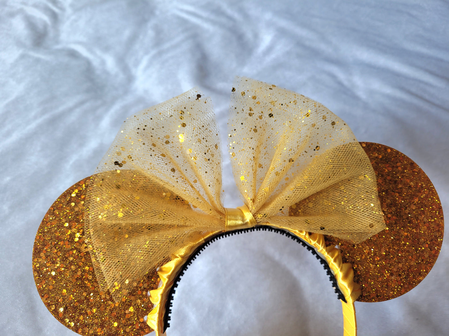 Gold Resin Mouse Ear Headband