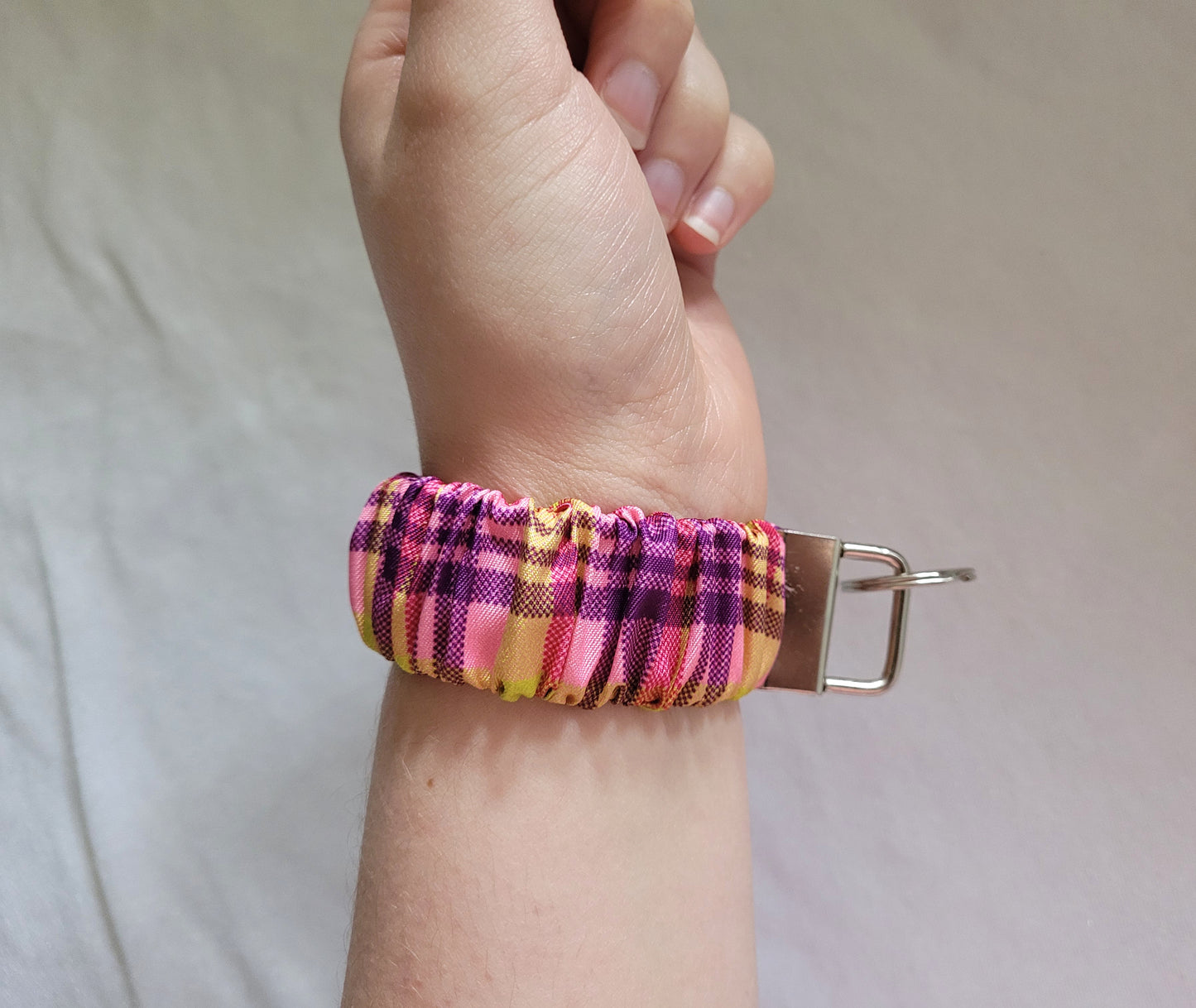 Tartan Wristlet