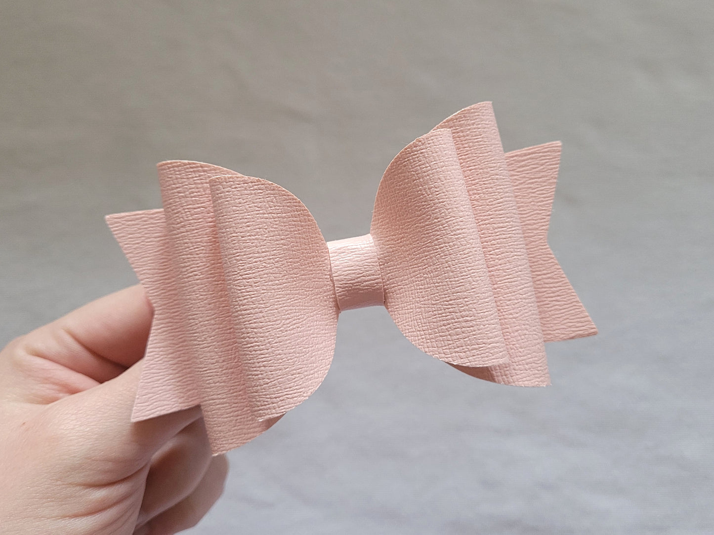 Baby Pink Hair Bow