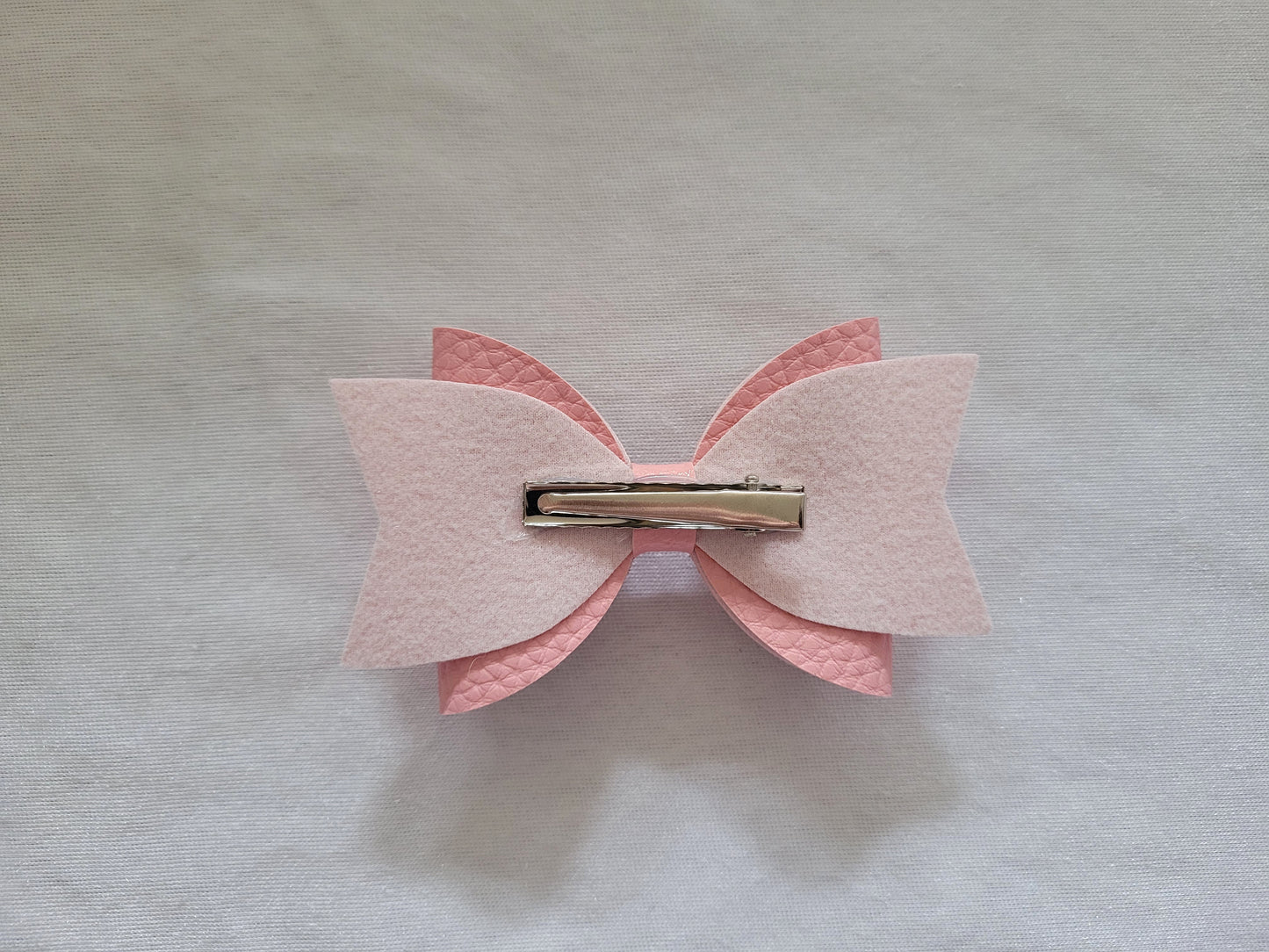 Rose Pink Hair Bow