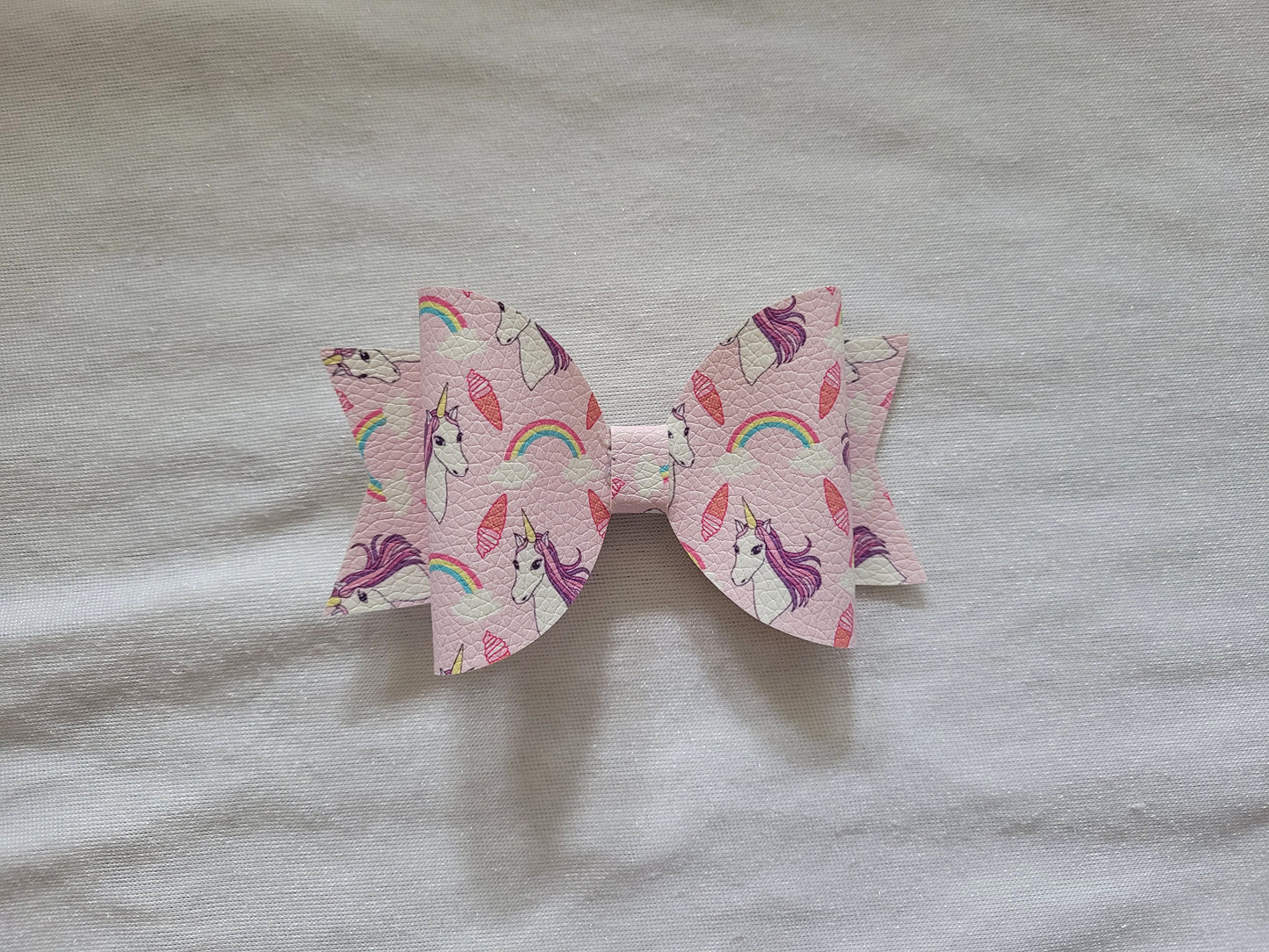 Unicorn Hair Bow