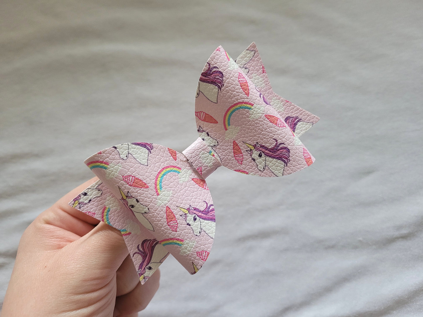 Unicorn Hair Bow