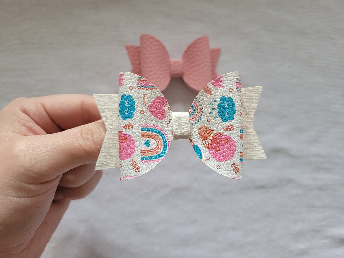 Boho Hair Bow