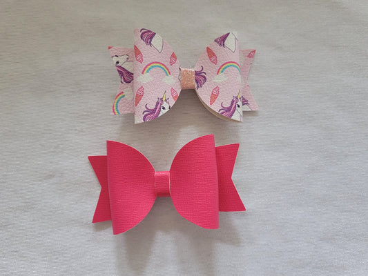 Unicorn Hair Bow