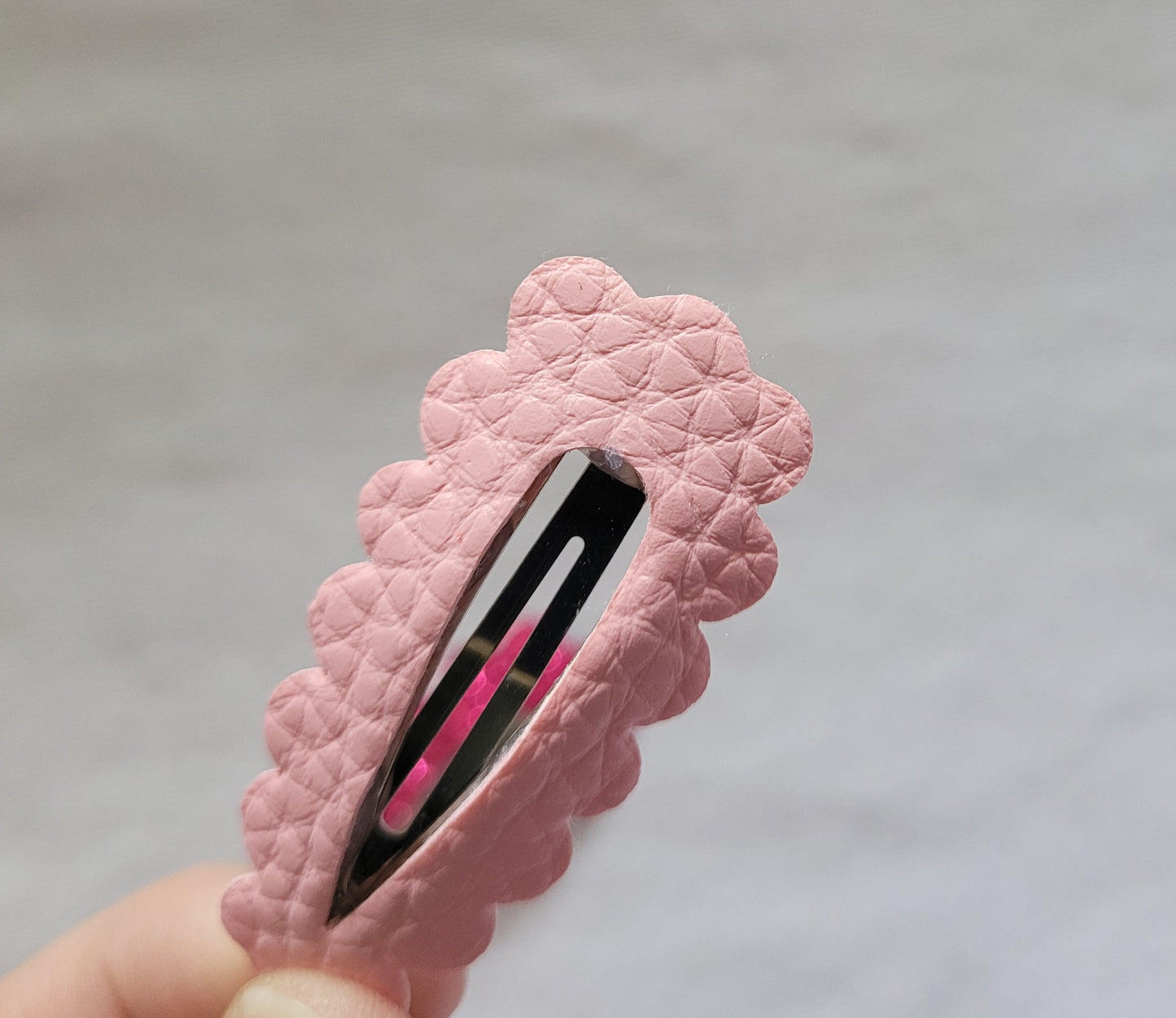 Pink Snap Clips