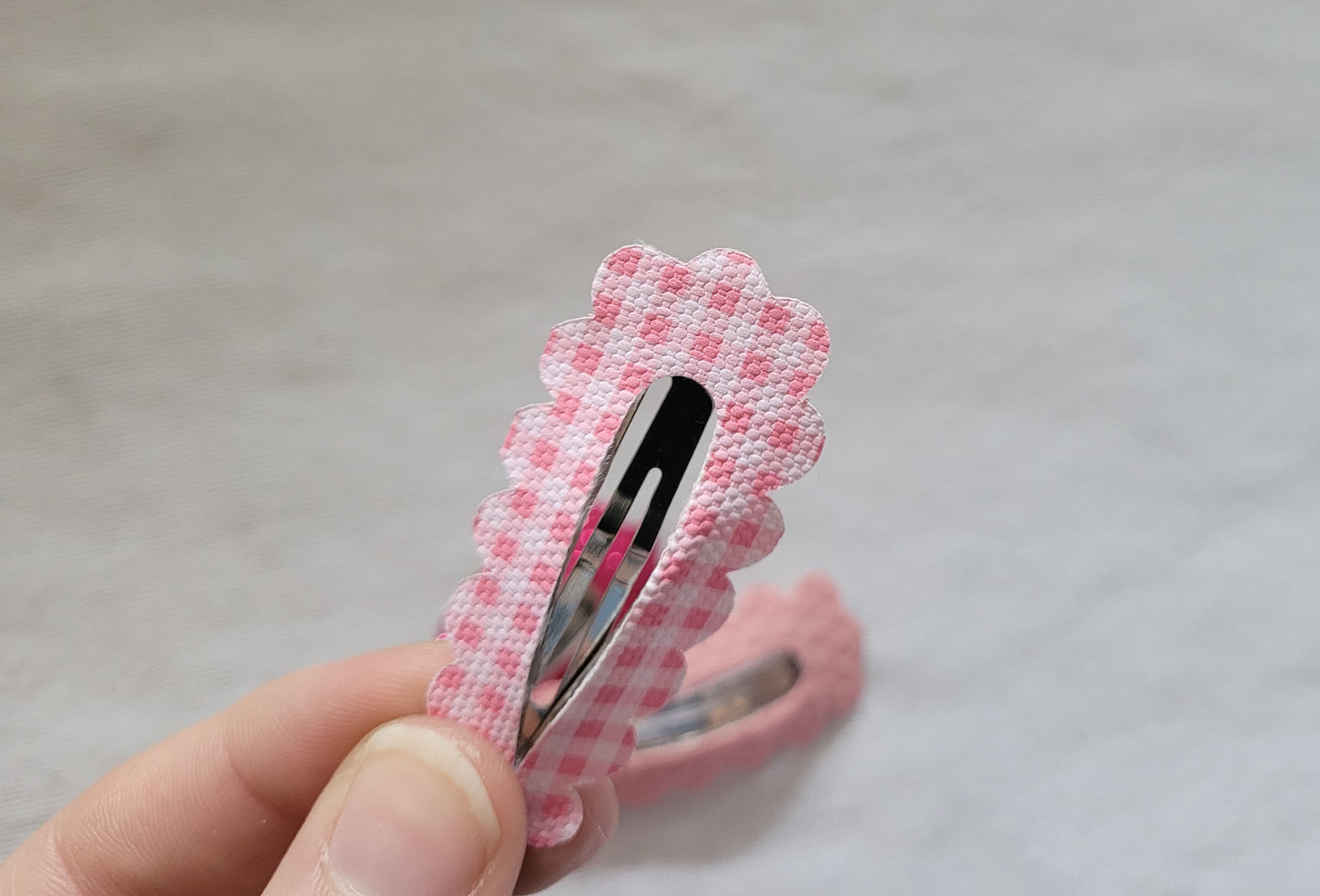 Pink Snap Clips