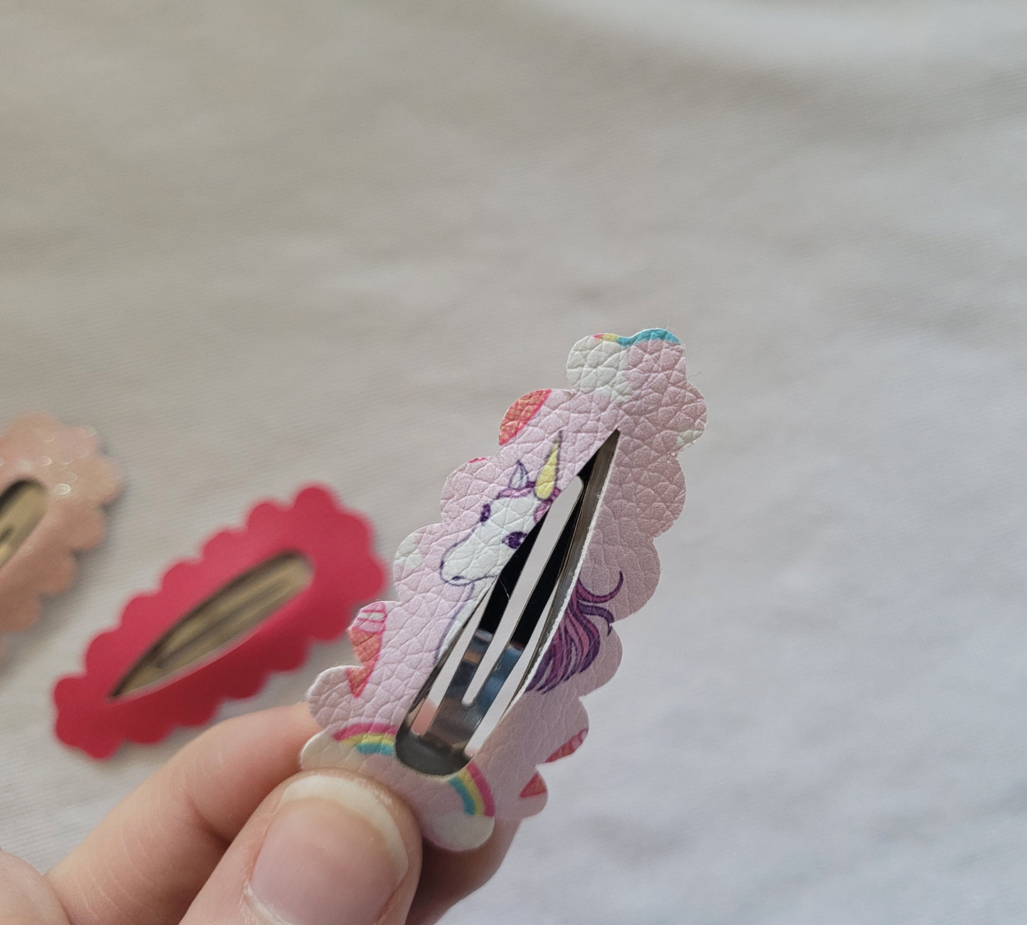 Unicorn Snap Clips