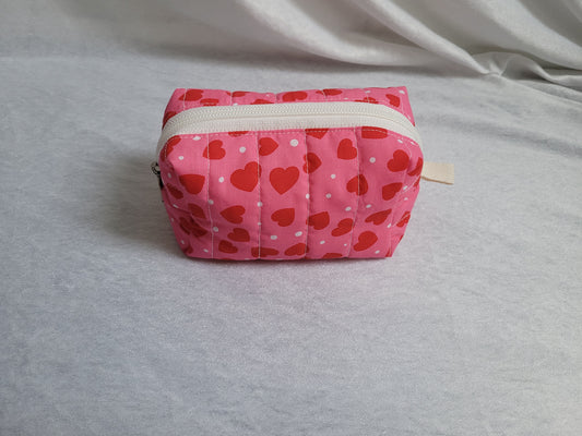 Heart Makeup Bag