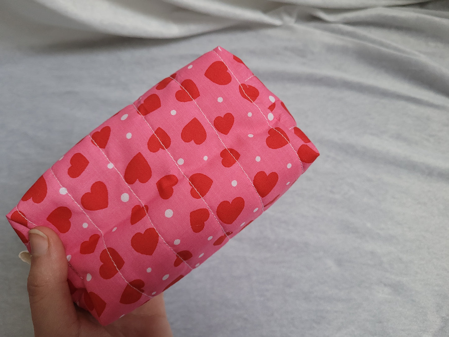 Heart Makeup Bag